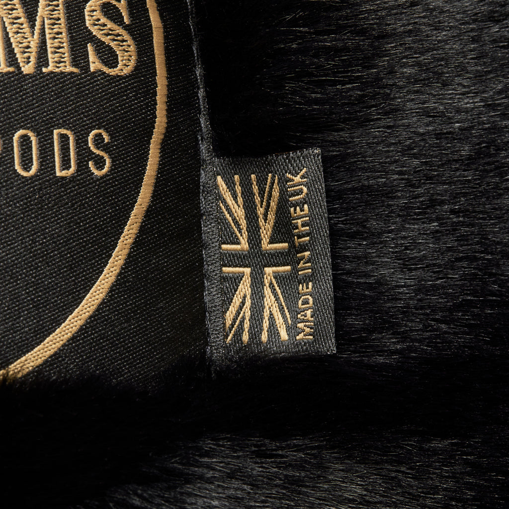 luxury faux fur pet beds made in the uk